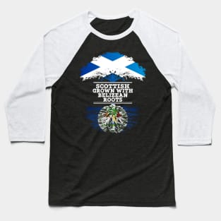 Scottish Grown With Belizean Roots - Gift for Belizean With Roots From Belize Baseball T-Shirt